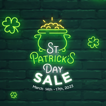 St Patrick´s Day sale